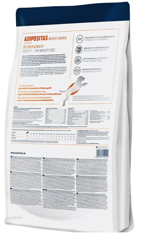 Happy Dog VET Diet Adipositas