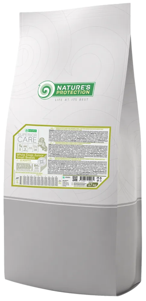 Nature's Protection SC White Dogs Junior Small Breeds (Дом. птица)