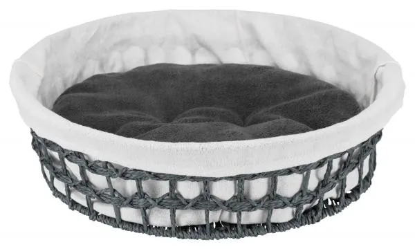 Корзина "Trixie" "Feira", серая/белая