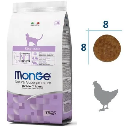 Корм Monge Sterilised Cat для кошек