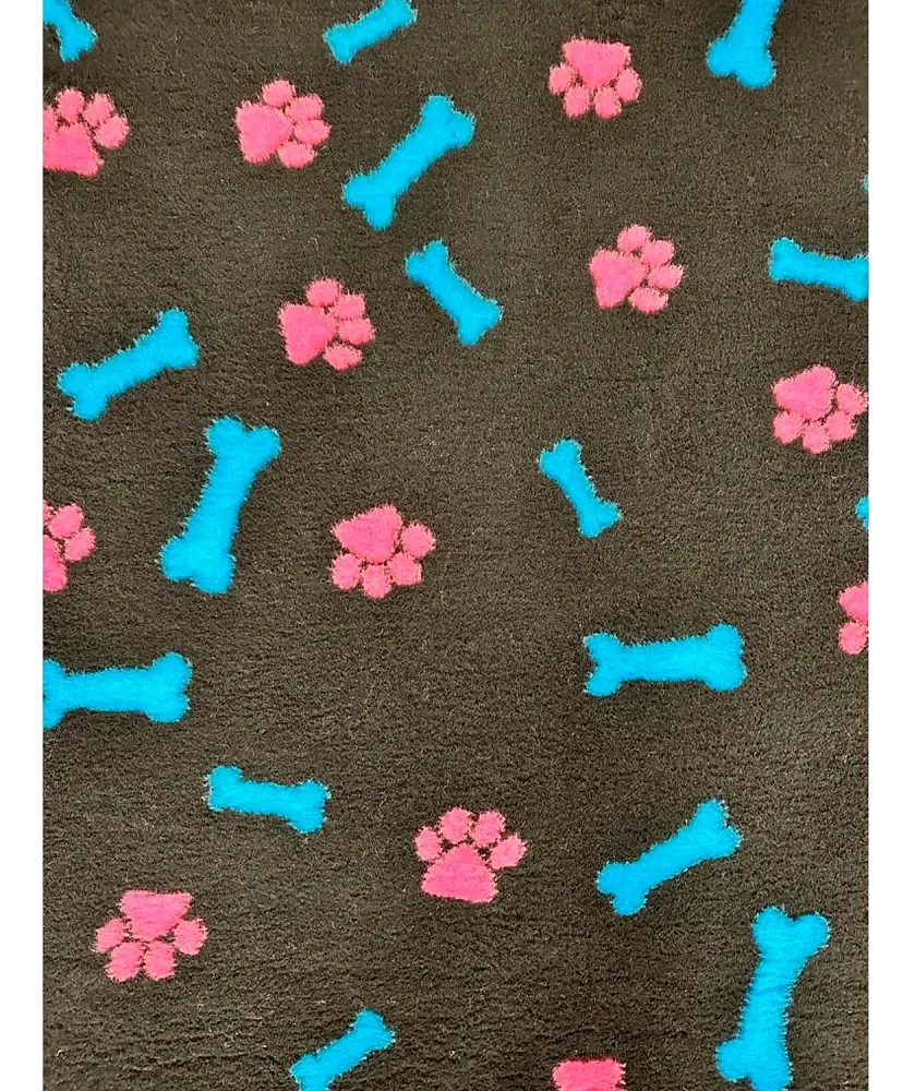 ProFleece Коврик меховой Лапки Косточки 1х1,6 м