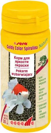 Sera Корм для золотых рыбок "Goldy Color Spirulina Nature"