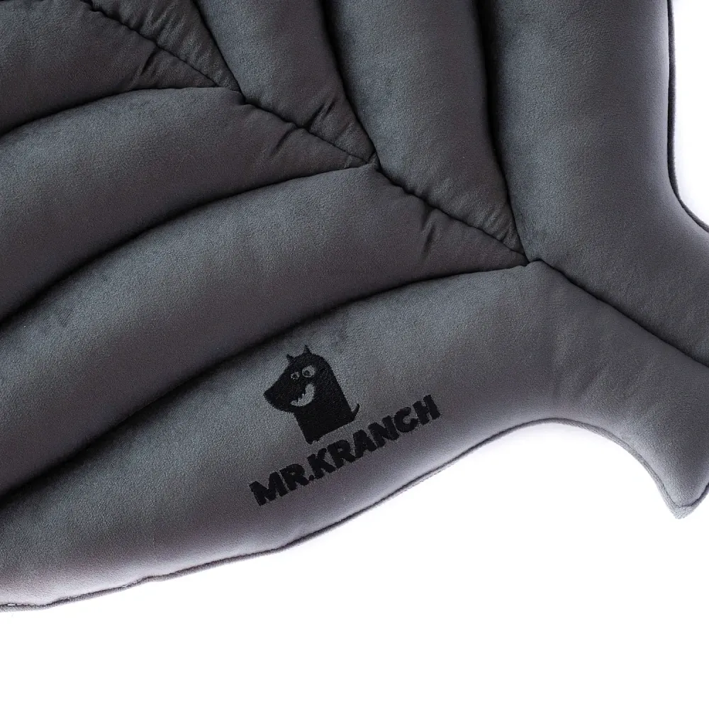 Mr.Kranch Лежанка Листочек, серая