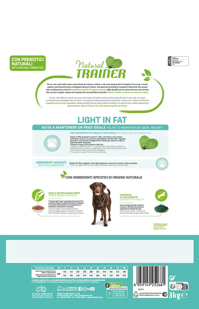 Trainer Natural Light in Fat Medium&Maxi Adult (Индейка)