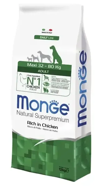 Monge Dog Daily Maxi Adult (Курица, рис)