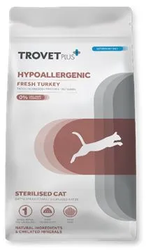 Trovet Plus Cat Hypoallergenic (Индейка), 2,5 кг
