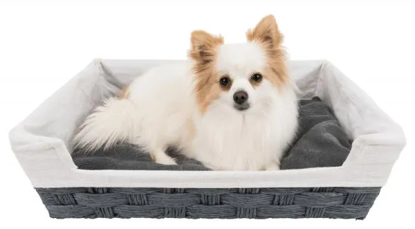 Корзина "Trixie" "Tahira", серая/белая