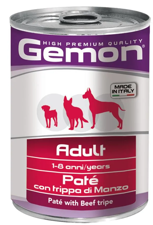 Gemon Консервы Dog Adult Pate Beef Tripe