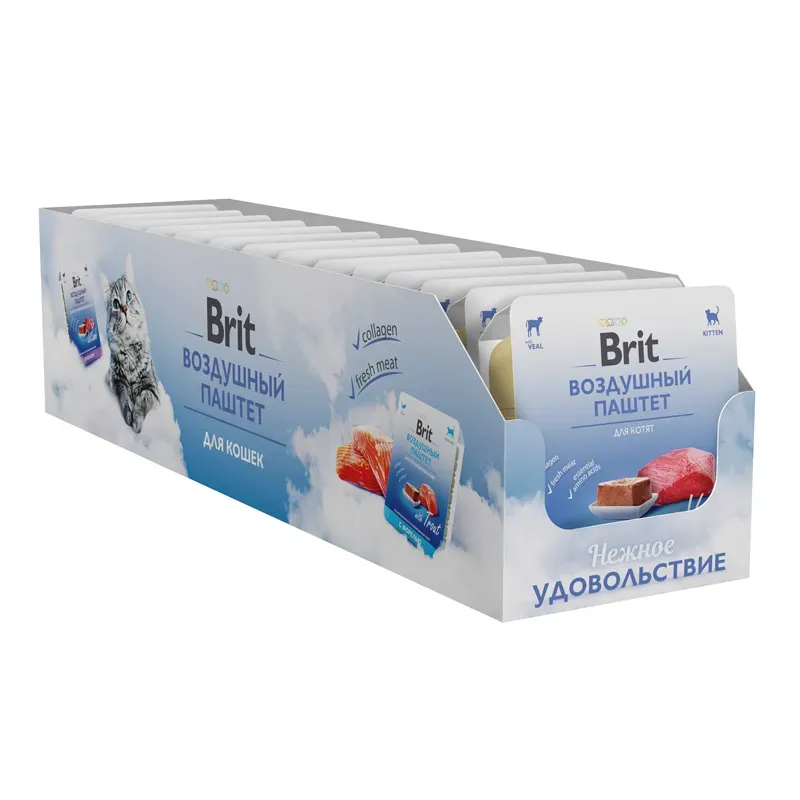 Brit Premium Воздушный паштет для котят (Телятина)