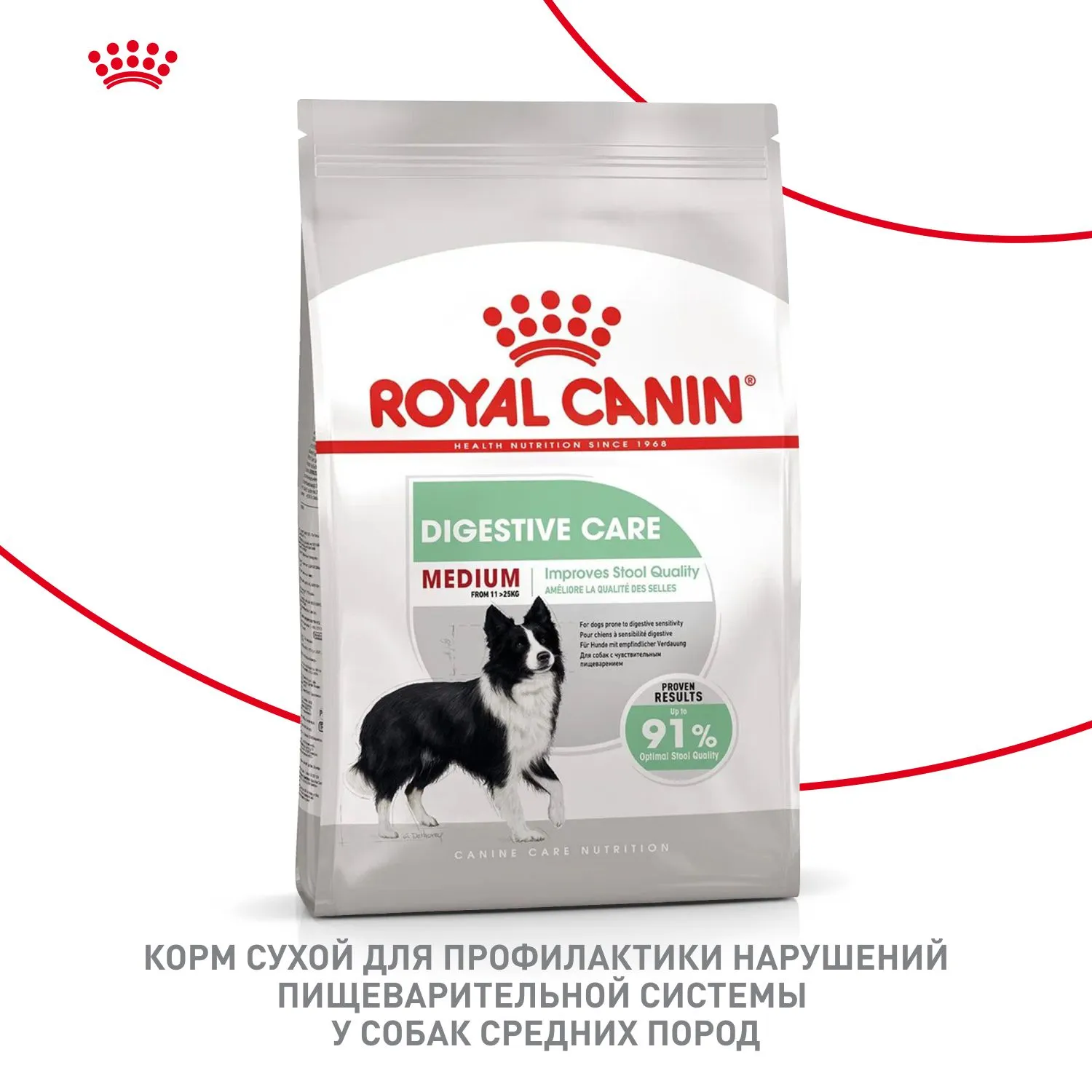 Корм Royal Canin Medium Digestive Care для собак