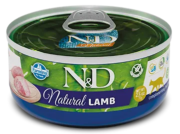 Консервы Farmina N&D Natural Cat (Ягненок), 70 г