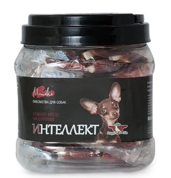 GreenQZin "Миники Интеллект" (Утиное мясо на сурими)