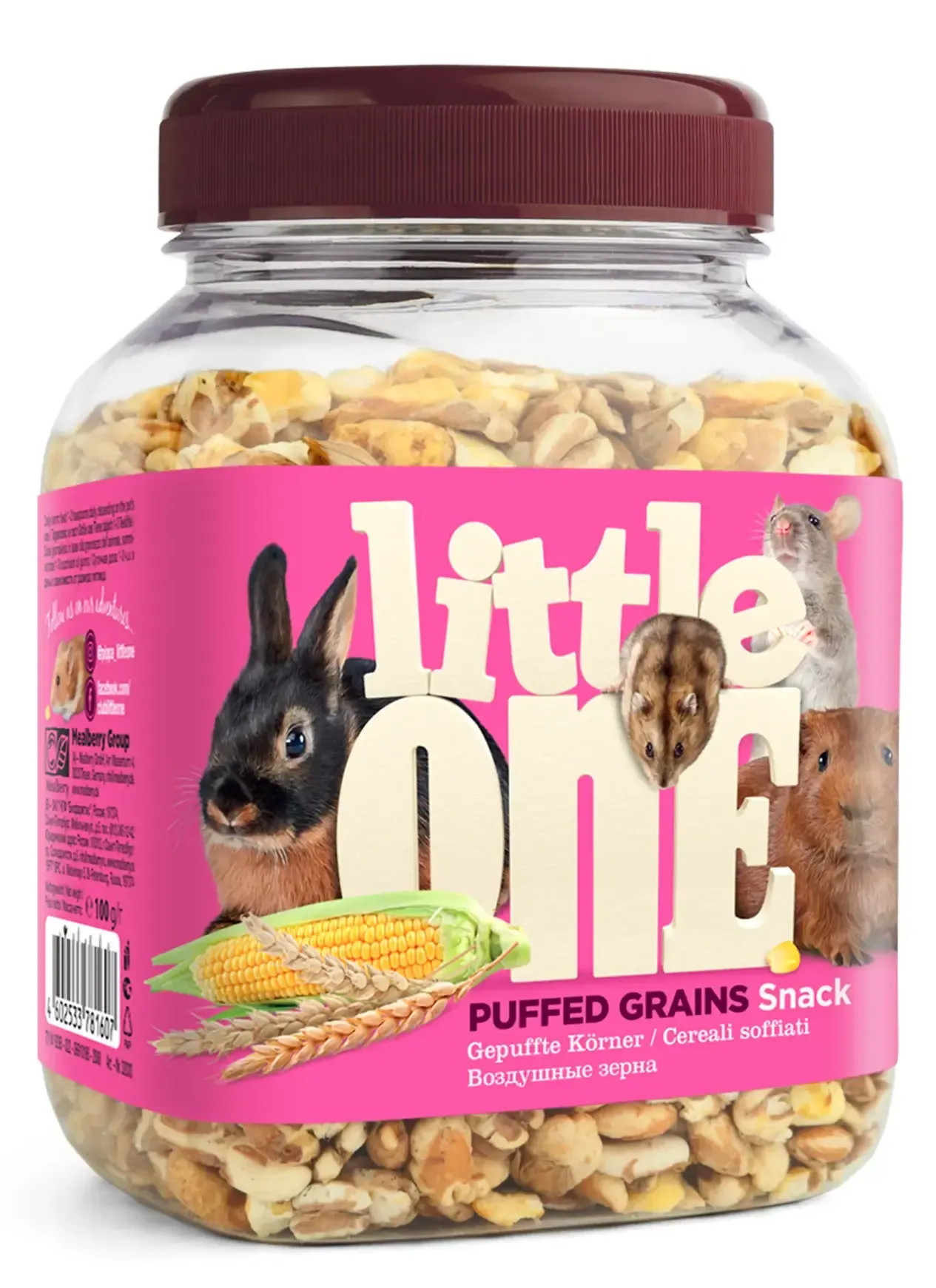 Little One Лакомство "Воздушные зерна", 100 гр.