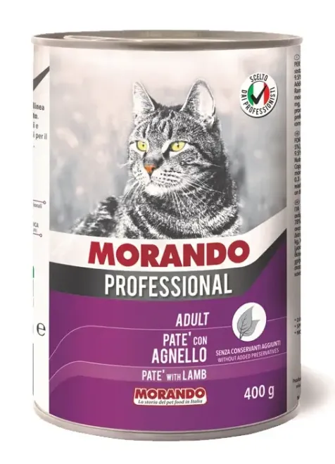 Morando Professional Cat Паштет с ягненком, 400 г