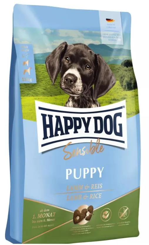 Happy Dog Puppy Sensible (Ягненок и рис)