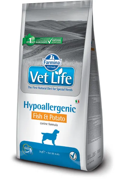Farmina Vet Life Hypoallergenic Dog (Рыба, картофель)