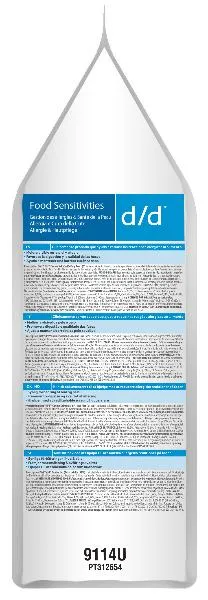 Hill's Prescription Diet d/d Food Sensitivities для собак (лосось, рис)