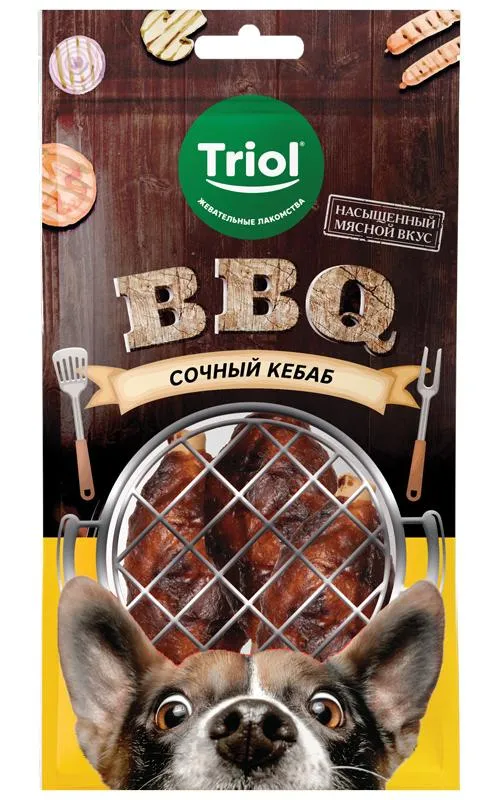 Triol BBQ Лакомство для собак Сочный кебаб
