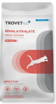 Trovet Plus Adult Cat Renal & Oxalate (Курица), 2,5 кг