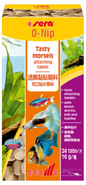 Sera Корм-лакомство для всех рыб "O-Nip"