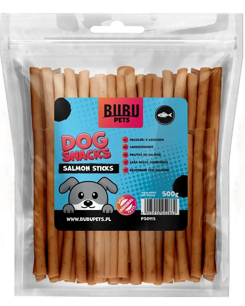 Bubu Pets Палочки с лососем