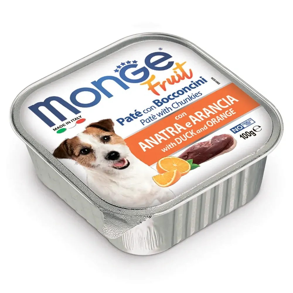 Monge Dog Fruit Pate (Утка и апельсин)