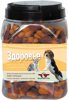 GreenQZin "Здоровье" (Куриный рулет)