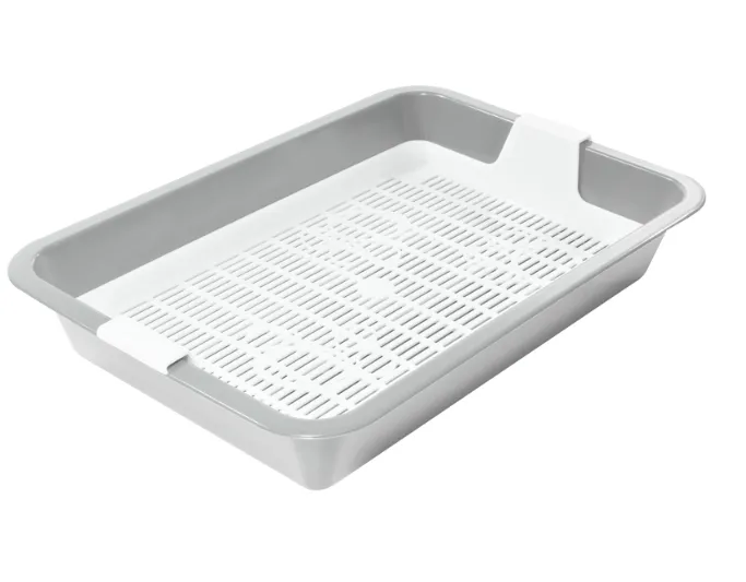 Gamma Туалет c сеткой мини Барсик, 325х235х60 мм для котов