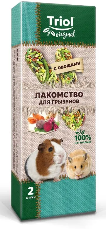 Triol Original Лакомство для грызунов с овощами