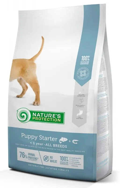Nature's Protection Puppy Starter (Лосось, криль)