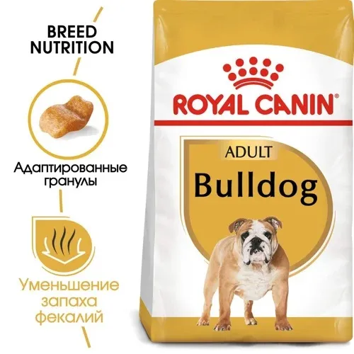 Корм Royal Canin Bulldog Adult для собак
