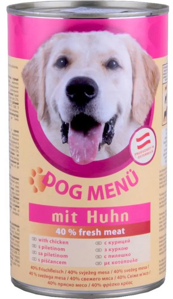 DOG Menu Консервир. корм для собак (Курица)