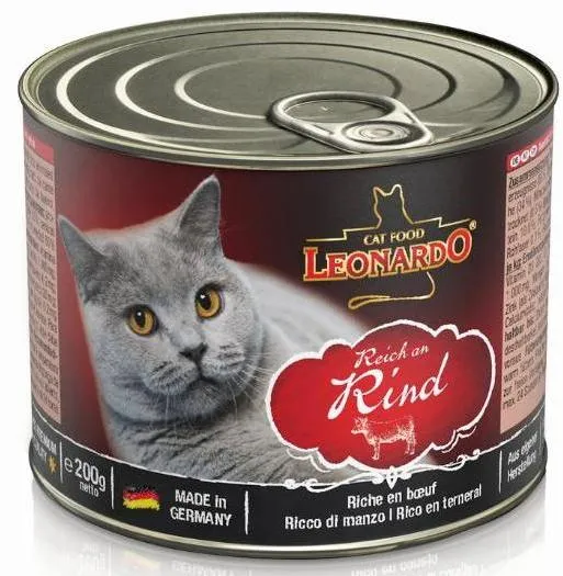 Влажный корм Leonardo (Rich in beef)