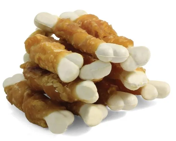 Triol Косточки кальцинированные с курицей для собак