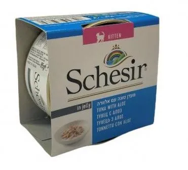 Schesir Tuna Aloe Kitten (Тунец, алоэ)