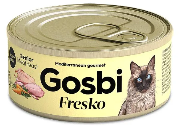 Gosbi Fresko Senior Cat (Мясное наслаждение) 70 г