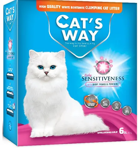 Cat's Way Box PREMIUM Baby Powder Cat's Way Box PREMIUM Baby Powder