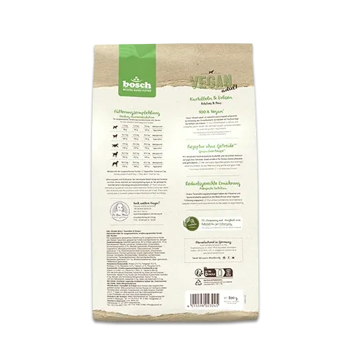 Bosch Vegan Adult (Картофель, горох)