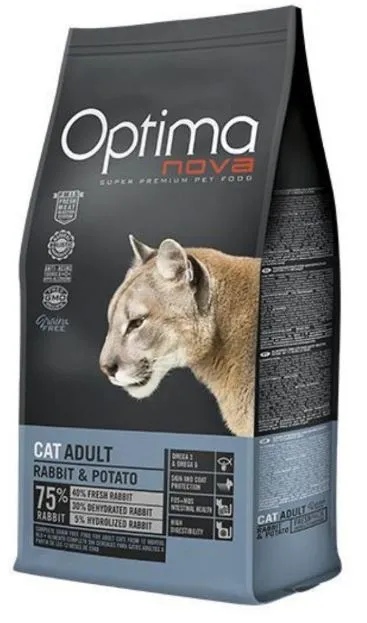 Корм Optima Nova Cat Adult (Кролик и картофель) для кошек