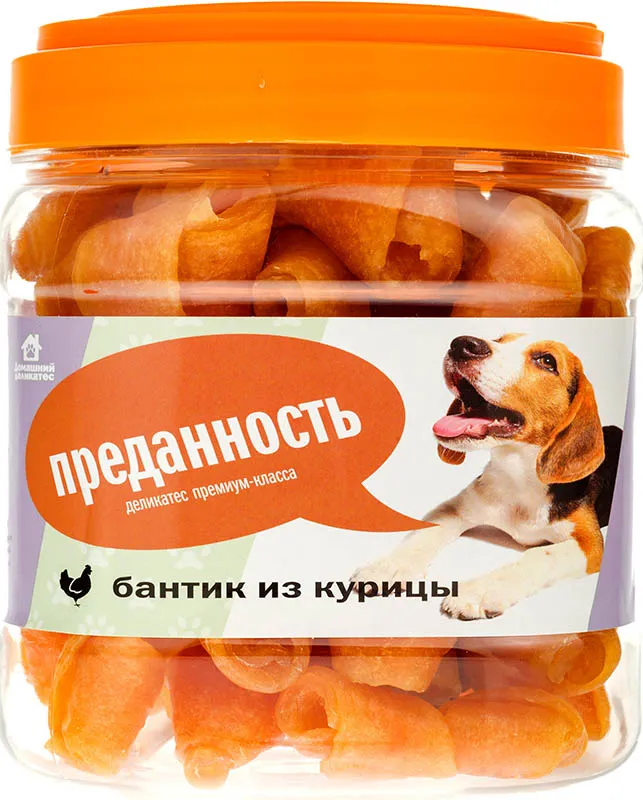 Домашний деликатес "Преданность" (бантик из курицы)