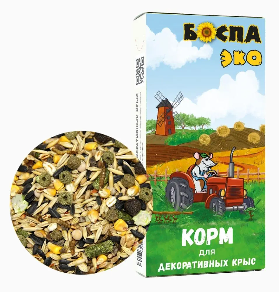 БОСПА ЭКО Корм для декоративных крыс