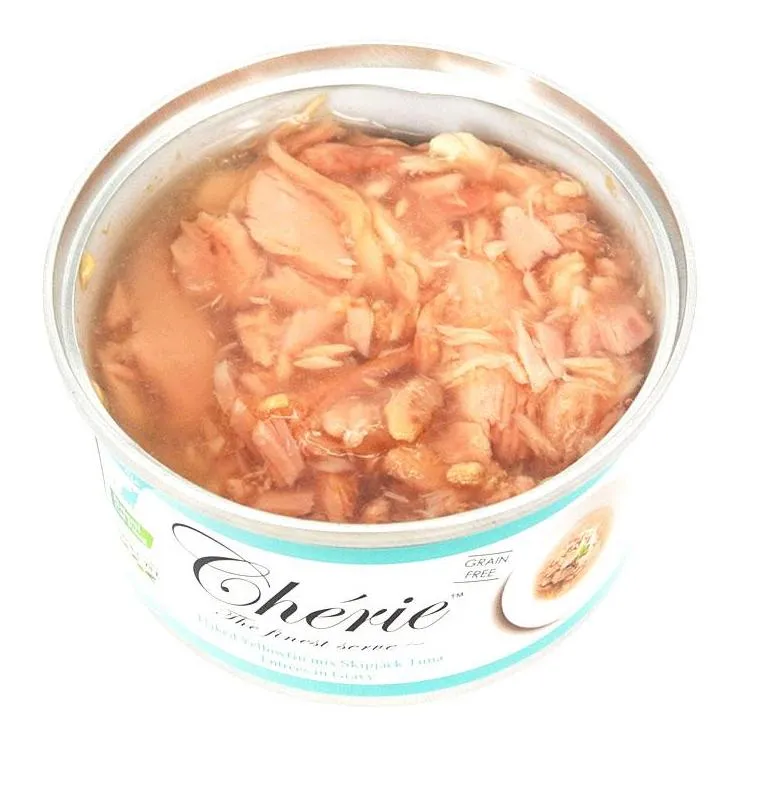 Cherie хлопья тунца в подливке
