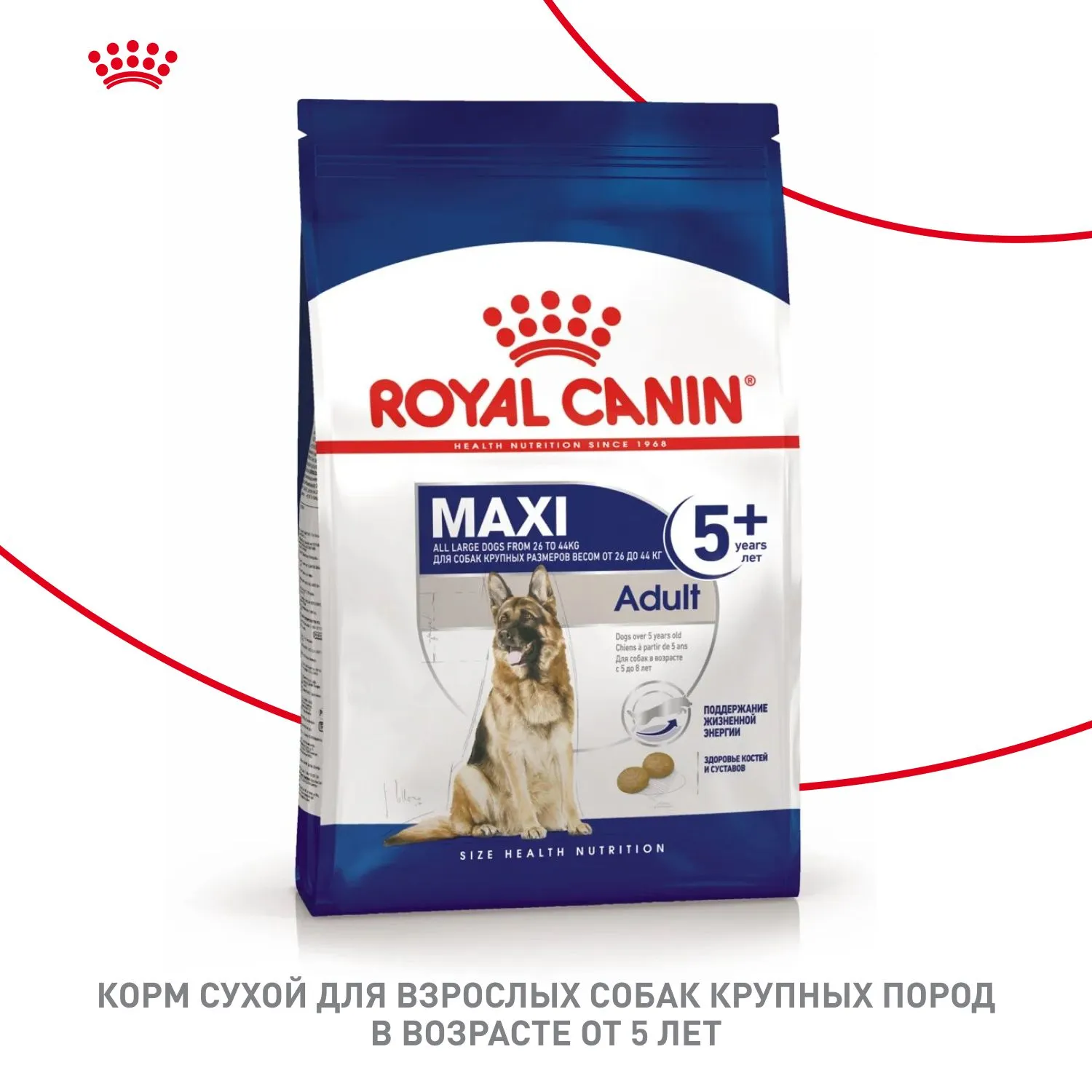 Корм Royal Canin Maxi Adult 5+ для собак