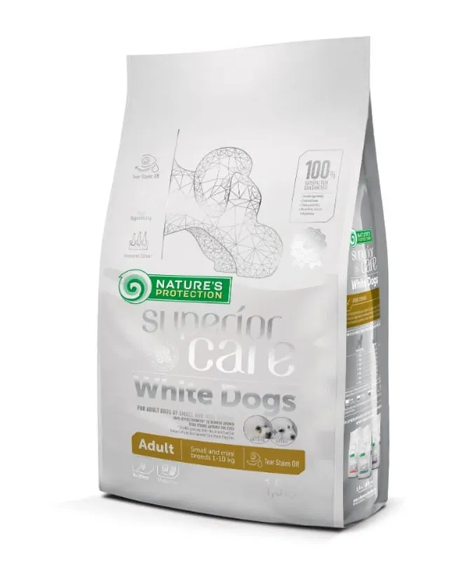 Nature"s Protection SC White Dogs Adult Small and Mini Breeds (Ягненок), 1,5 кг