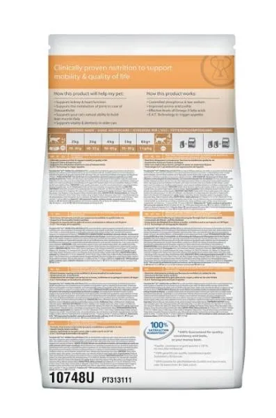 Hill's Prescription Diet k/d, Mobility Kidney, Joint Care для кошек, с курицей