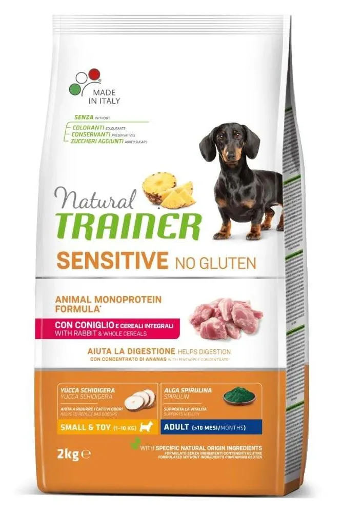 Trainer Natural Sensitive No Gluten Small&Toy Adult (Кролик)