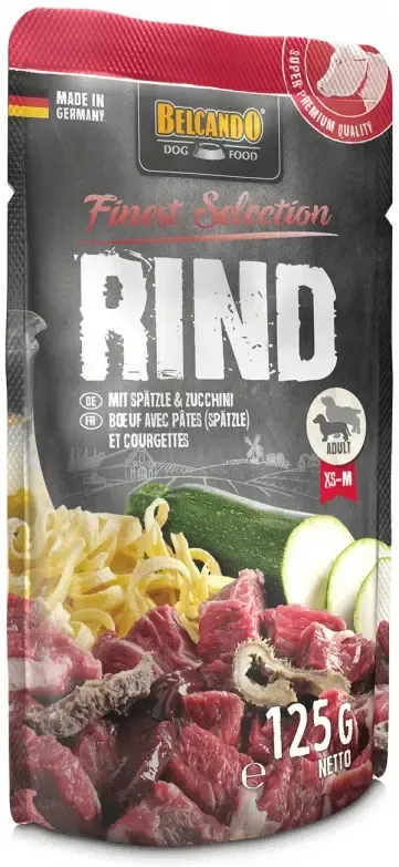 Belcando Паучи (Говядина с лапшой и цукини)