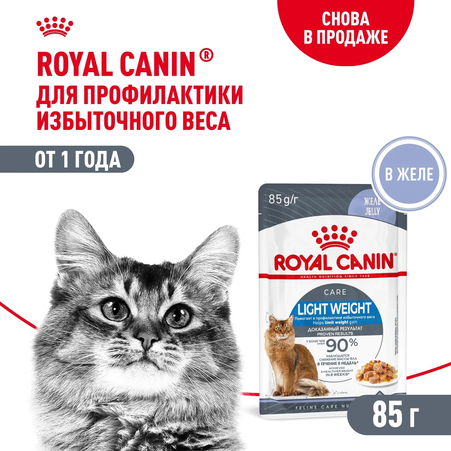 Royal Canin Light Weight Care (соус)