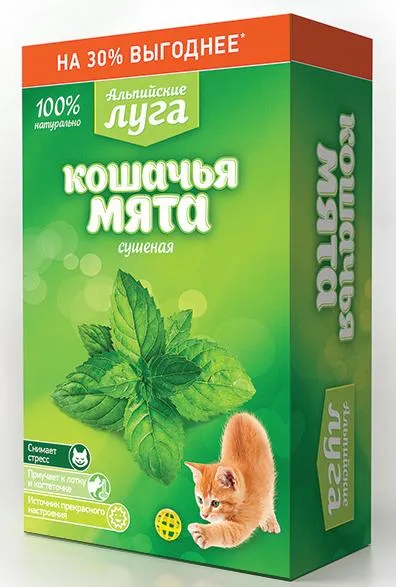 Альпийские луга Кошачья мята сушеная