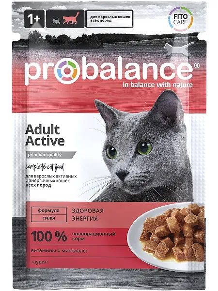 ProBalance Консервированный корм Active Cat ProBalance Консервированный корм Active Cat